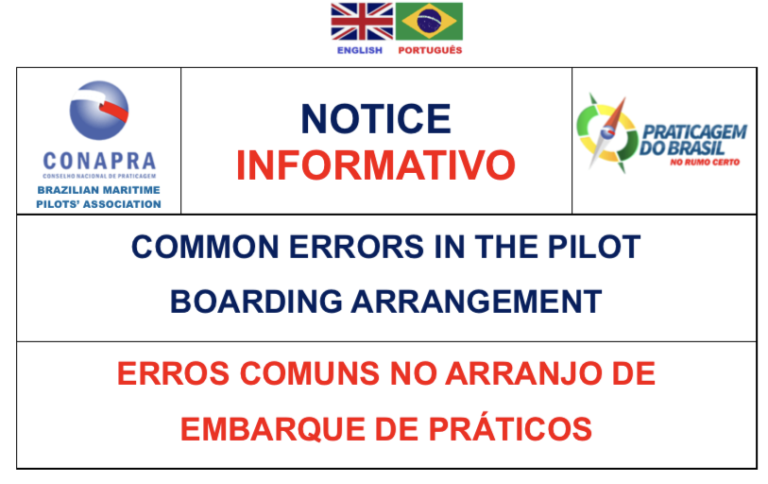 Brazil Pilots issue Common Errors in PTA’s notice